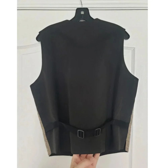 Vintage Silk Blend Mel Howard Accessories New York Men’s Tuxedo Vest SMALL - Picture 3 of 8